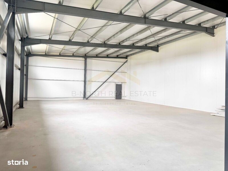 Ilfov Hala noua de inchiriat 500 mp cu birou si acces TIR langa autostrada A2