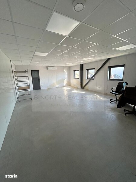 Ilfov Hala noua de inchiriat 500 mp cu birou si acces TIR langa autostrada A2